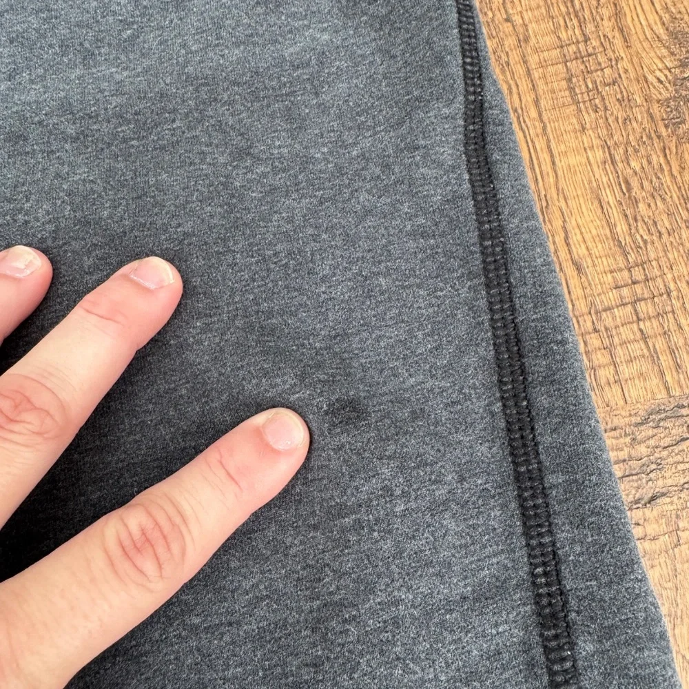 Lululemon Sattva Pant‎ II Joggers Gray Heathered Black Women's Size 4 L